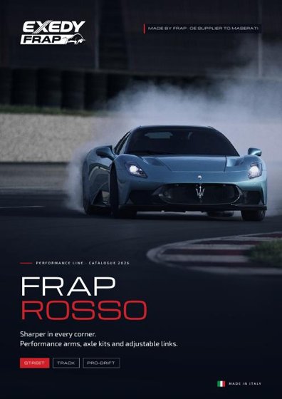 FRAP Rosso catalogue 2026
