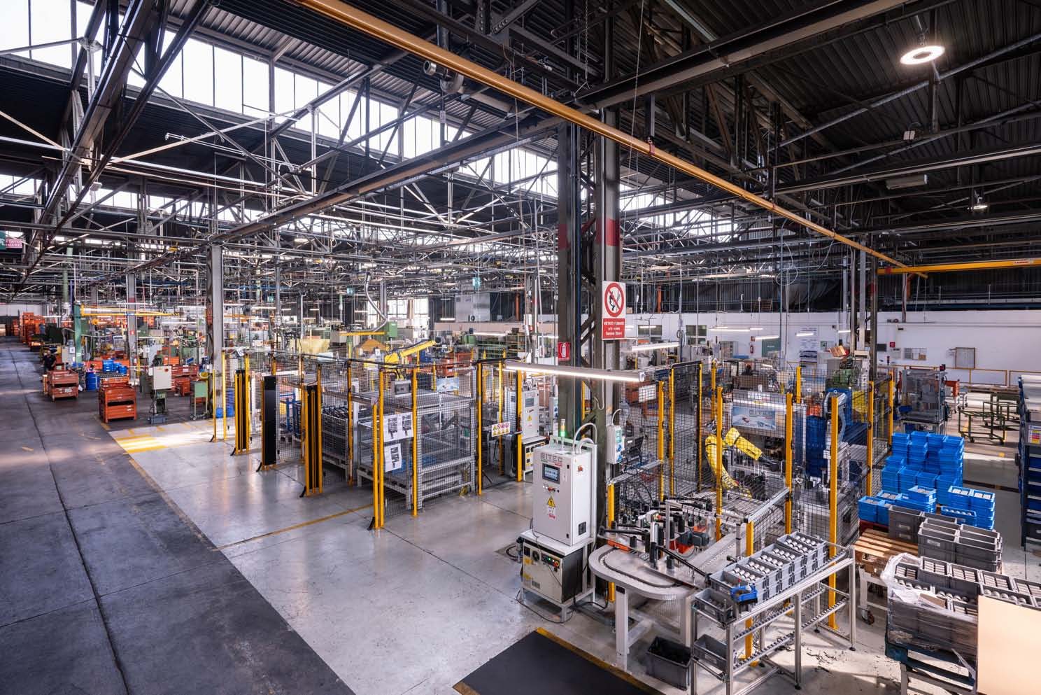 FRAP production hall near Turin